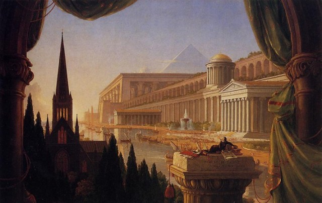 "The Architect's Dream" (1840), by Thomas Cole. (wikipedia.org)