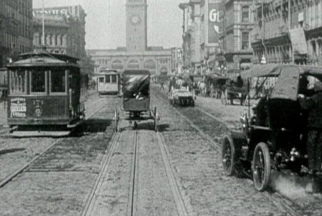 Market Street in San Franciso, in 1906. (