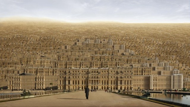 "Versailles" (2009), a montage by Jean-Francois Rauzier. (Waterhouse & Dodd Gallery, New York, London)