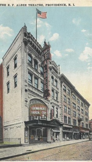 The RKO Albee, successor to the Nickel and predecessor to the Grace Church parking lot, on Westminster.