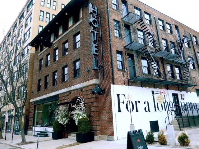 The Dean Hotel, on Fountain Street in downtown Providence. (Photo by David Brussat)