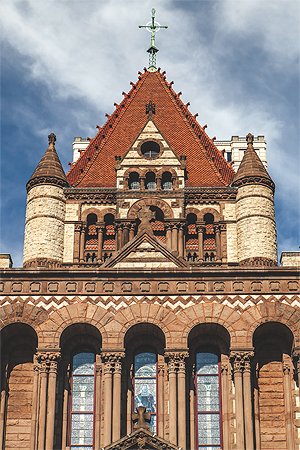 Trinity Church, by H.H. Richardson.