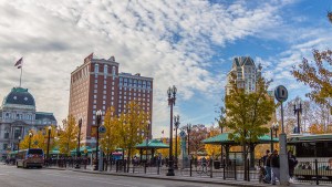 View of Kennedy Plaza as it exists today. (meetingsquest.com)