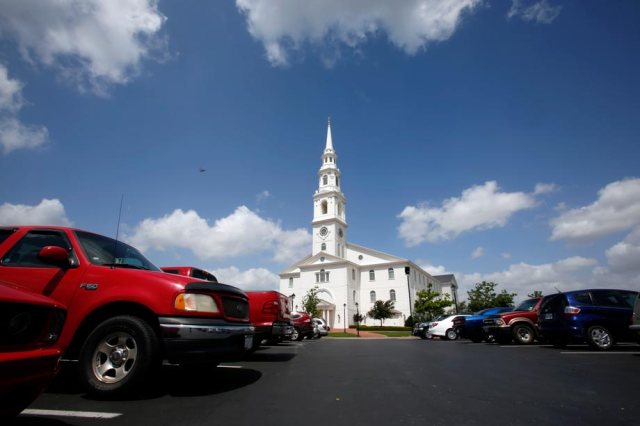 Bo and Patty Pilgrim Chapel, at Dallas Baptist University. (DMN)