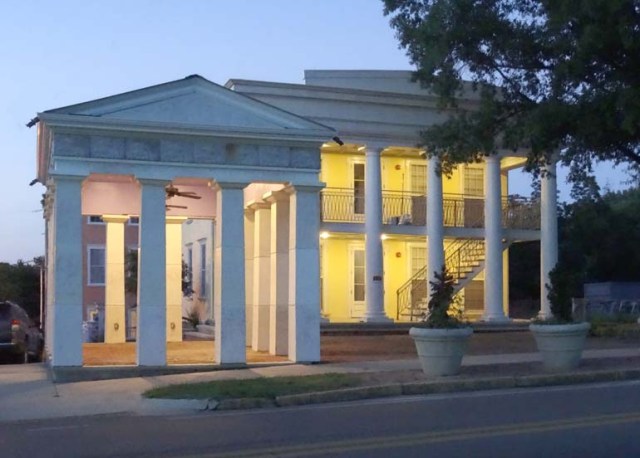 The Cotton District, in Starkville, Miss. (This and all photos below by Sara Hines)