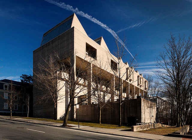List Art Center (1971) at Brown University, by Philip Johnson. (flickr.com)