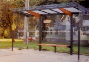 Bus waiting shelter planned for Kennedy Plaza. (RIPTA)