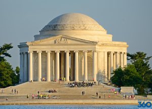 Jefferson Memorial. (destination360.com)