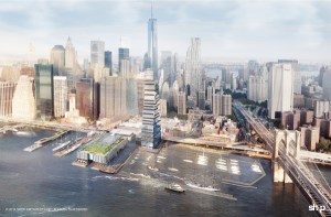 Project to replace South Street Seaport. (SHoP Architects)