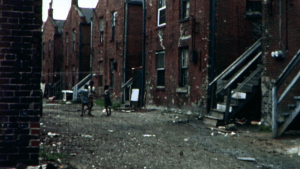 Neighborhood demolished for Pruitt-Igoe public housing, St. Louis. (businessinsider.com)