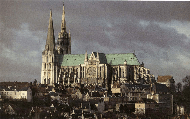 Chartes Cathedral, in Chartres, France. (boncia.co)