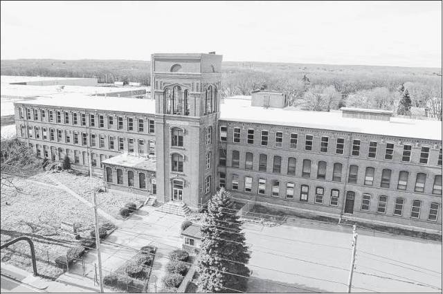 The Elizabeth Mill, in Warwick, R.I. (Providence Journal photo by Sandor Bodo)