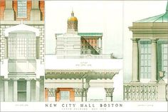 Details of proposed City Hall.