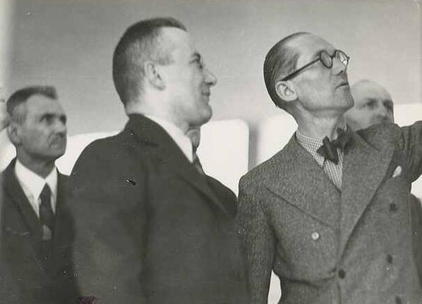 Le Corbusier in 1935. (fondationlecorbusier.fr)