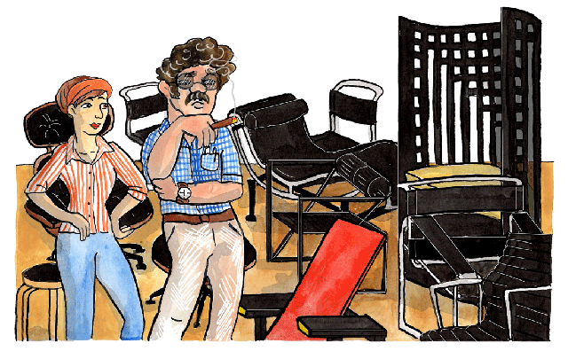 Image from "Have a Seat (or Don't), by Sarah Catherine Firth.