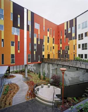 Armstrong Senior Housing, in San Francisco. (David Baker Architects)