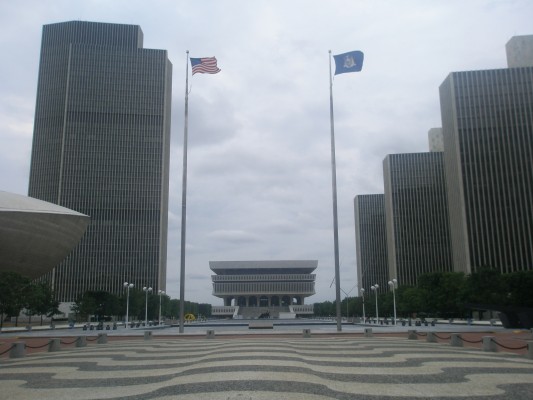 Empire State Plaza, in Albany. (Project for Public Spaces)