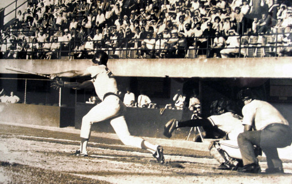 Dave Koza drove in the winning run for the Pawtucket Red Sox against the Rochester Red Wings on June 23, 1981, in a game that lasted 33 innings. (Pawtucket Red Sox via the Associated Press)