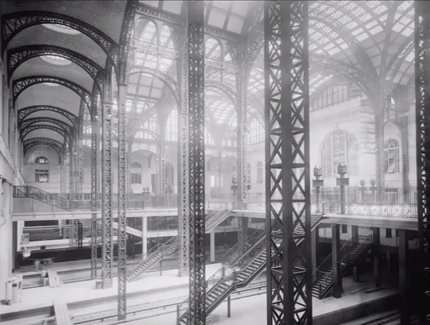 Pennsylvania Station. (Screen shot of YouTube video of Brian Lehrer Show)