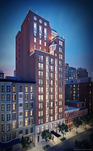 Rendering of 151 E78th St., apartment building in New York City. (Peter Pennoyer Architectus)
