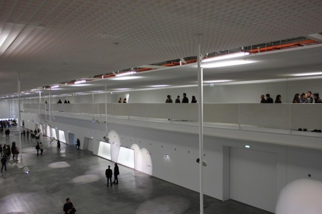 Inside Lisbon's Coach Museum.