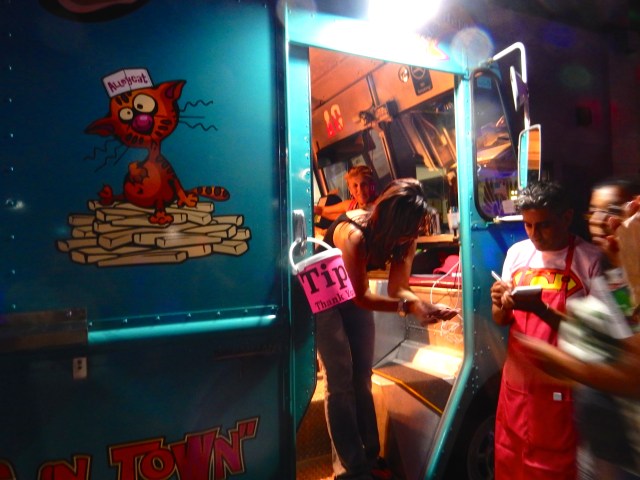 A guy named Buck's food truck. (Photo by David Brussat)