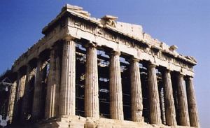 The Parthenon, in Athens. (Wikipedia)