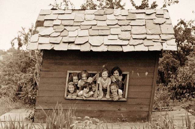 Author Dale Hrabi's playhouse as a child in Alberta. (WSJ)