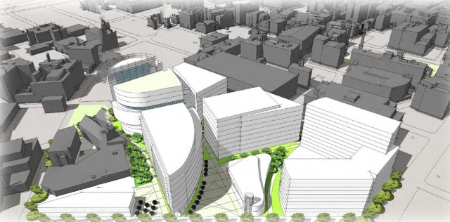 Proposed research center for the I-195 corridor. (Wexford)