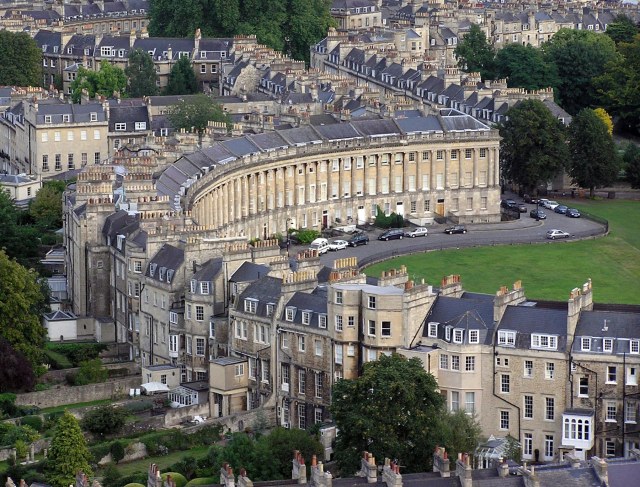 Royal Crescent at Bath (John Wood the Younger, 1767-74); cited as 