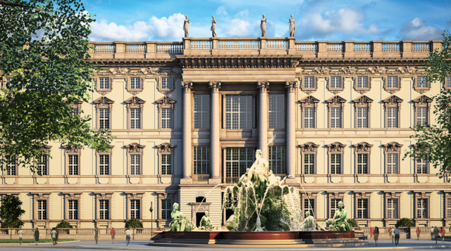 Berliner Schloss as expected to look on completion in 2019. (Berliner Extrablatt)