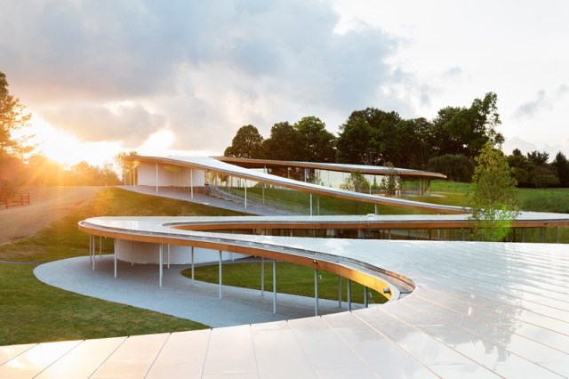 The River, a pavilion by SANAA in New Canaan, Conn. (worldarchitecturenews.com)