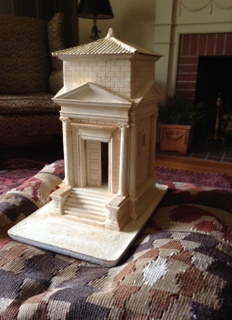 Original design for a tower temple.